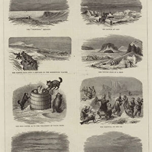 The Austrian Arctic Expedition of 1872-4 (engraving)