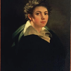 "Autoportrait"Peinture de Janos Rombauer (1782-1849) 1813 State A. Pushkin Museum of Fine Arts, Moscou
