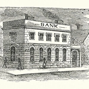 Banks and Banking (engraving)