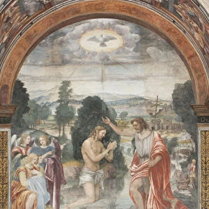 The baptism of Christ (fresco)