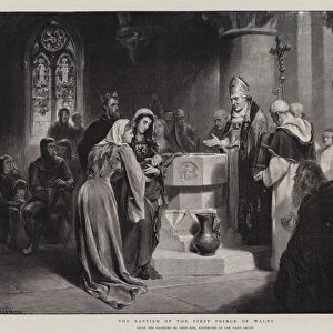 The Baptism of the First Prince of Wales (engraving)