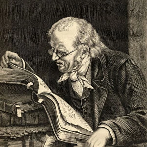 Barthold Georg Niebuhr (1776-1831) (engraving)