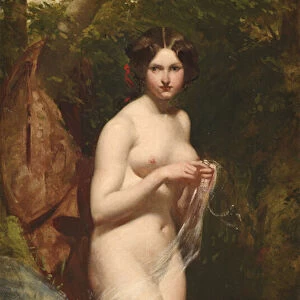 Bathing Nude (oil on canvas)