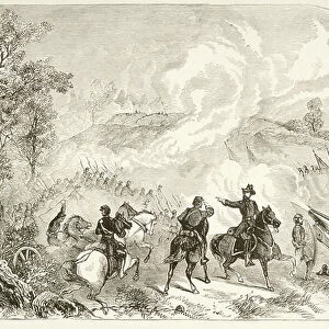 The Battle of Gettysburg (litho)