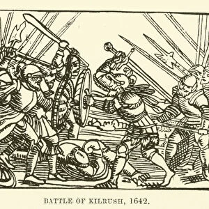 Battle of Kilrush, 1642 (engraving)