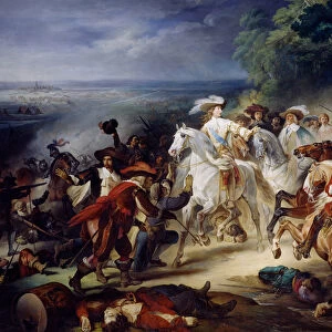 Battle of Rocroy, 19th May 1643, 1834 (oil on canvas)