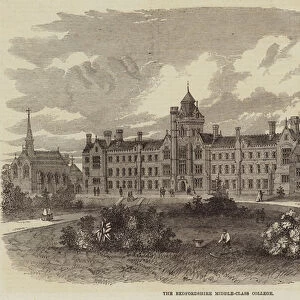 The Bedfordshire Middle-Class College (engraving)