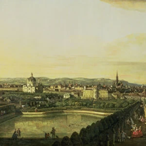 The Belvedere from Gesehen, Vienna