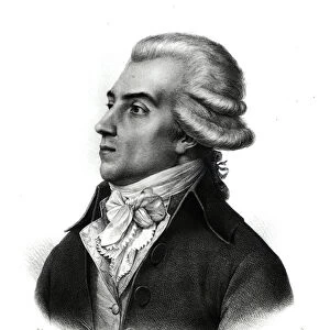 Bertrand Barere de Vieuzac (1755-1841) (engraving) (b / w photo)