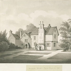 Boscobel House: sepia wash, 1832 (drawing)
