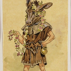 Bottom, costume design for "A Midsummer Nights Dream", produced by R