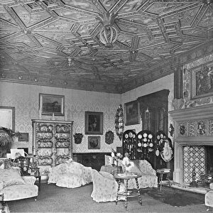 The Boudoir--Date about 1590 (b / w photo)