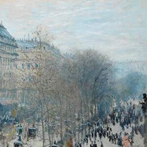 Boulevard des Capucines, 1873-4 (oil on canvas)