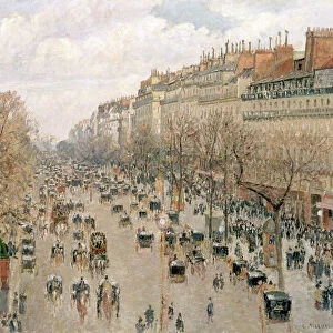 Camille Pissarro Collection: Parisian streetscapes