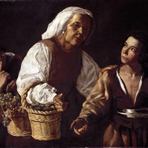 The Two Boys and the Old Fruit Woman or the Old Fruit Seller