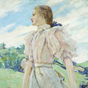 A Breezy Day, c. 1898 (oil on canvas)
