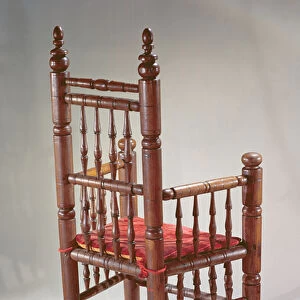 Brewster Chair (wood & textile)