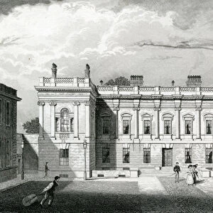 Burlington House, Royal Acadamy of Arts, Piccadilly, London, c. 1829-31(engraving)