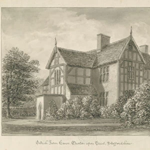 Burton-upon-Trent: Ordish Farm House: sepia drawing, 1839 (drawing)