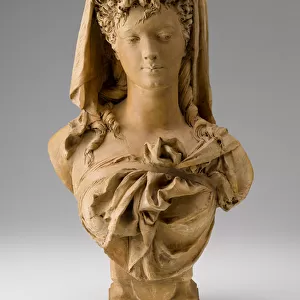 Bust of a Woman, c. 1870-75 (Terracotta)