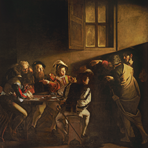 The Calling of St. Matthew, c. 1598-1601 (oil on panel)