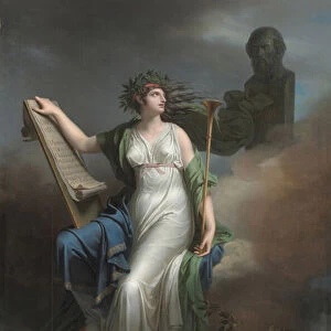 Calliope, Muse of Epic Poetry, 1789 (oil on canvas)