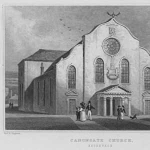 Canongate Church, Edinburgh (engraving)