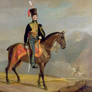 Captain William Drummond (1796-1881) 10th Hussars, 1819 (oil on canvas)