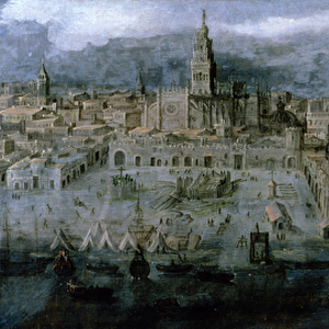 Capture of Seville by Ferdinand III (c. 1201-52), c. 1625-35 (oil on canvas)