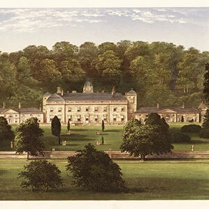 Castle Hill, Devonshire, England. 1880 (engraving)