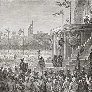 Celebration of the Supreme Being, 8th June 1794, from Histoire de la Revolution