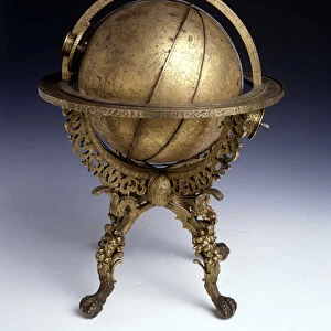Celestial mechanical sphere of Georgius Roll and Johannes Reinhold-Augsburg, 1589. Museum of Capodimonte, Naples