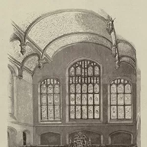 The Centenary Hall of the Royal Masonic Institute for Girls (engraving)