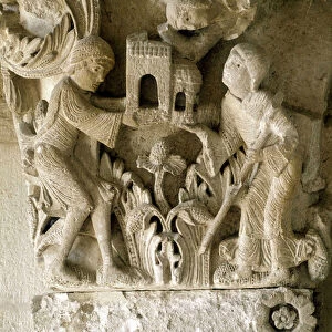 Chapel of the Cathedrale Saint Lazarus d Autun. Romanesque art of the 13th century