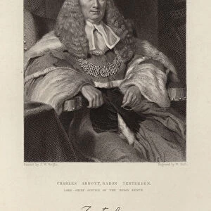 Charles Abbott Baron Tenterden (engraving)