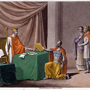 Charles II the Bald (823 - 877) signed the Treaty of Verdun (843