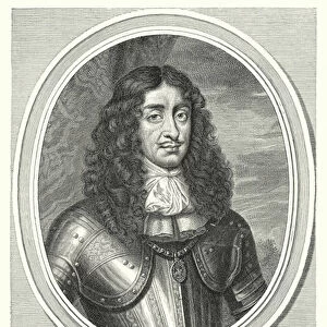 Charles II, King of England, Scotland and Ireland (engraving)