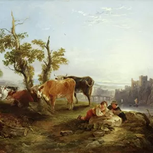 Chepstow Castle, 1840 (oil on canvas)