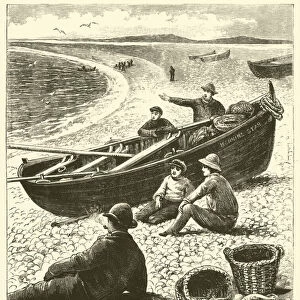 The Chesil Beach (engraving)