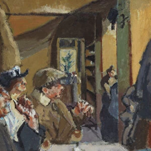 Chez Vernet, 1925 (oil on canvas)