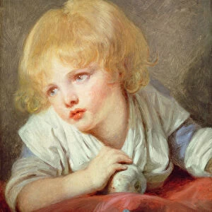 Child with an Apple, late 18th century (oil on canvas)