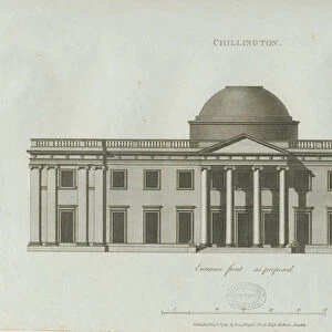 Chillington Hall: engraving, 1789 (print)