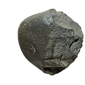 Chopper on pebble. Lower Paleolithic