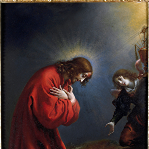 Christ in the Garden of Olives Painting by Carlo Dolci (1616-1686) 17th century Genes