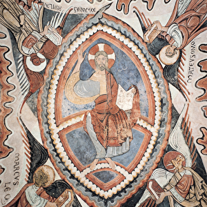 Christ in Glory in the Tetramorph, late 12th century (fresco)