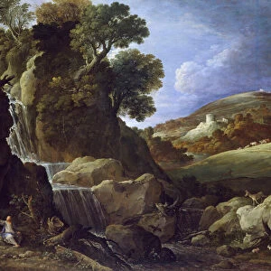 Christ Tempted in the Wilderness, 1626 (oil on canvas)