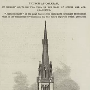 The Church at Colabah (engraving)