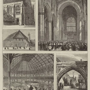 The Church Congress at Croydon (engraving)