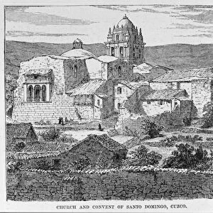Church and Convent of Santo Domingo, Cuzco, Peru, from Incidents of Travel