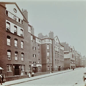 Churchway Estate: Churchway Dwellings, London, 1905 (b / w photo)